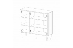 Тумба Лоренсо МН-043-05 белый