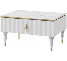 Журнальный столик Лоренсо МН-043-38 белый